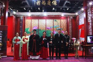 2015冬季中国婚博会，中式婚礼优雅回归
